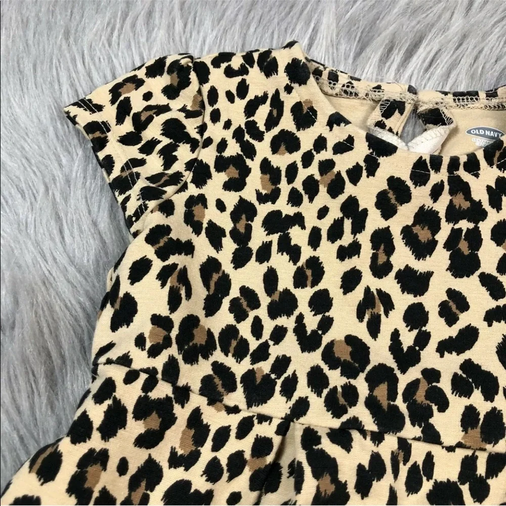 Old Navy Toddler 3T Cheetah Leopard Print Dress